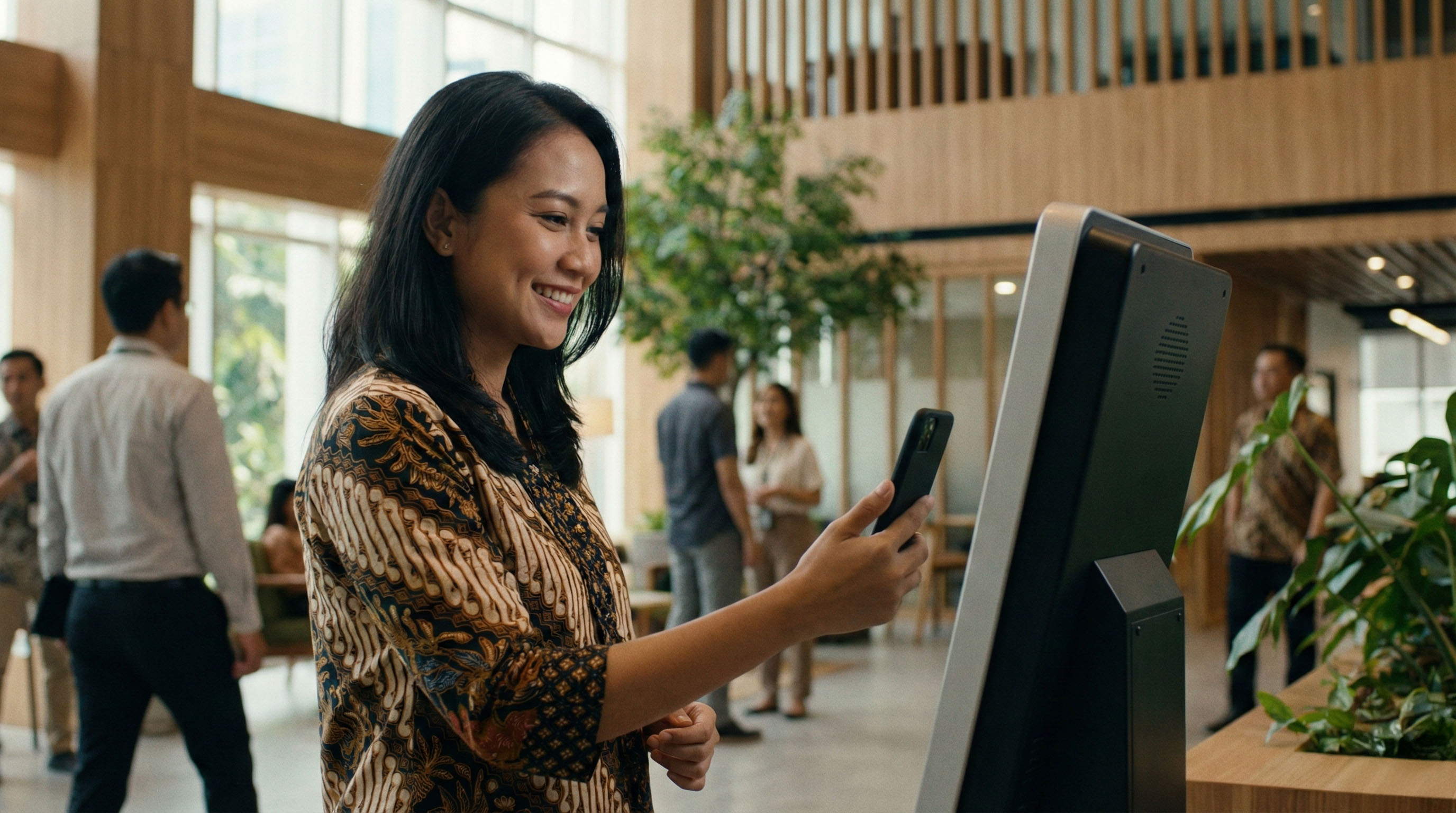 Self Service Check-in Buku Tamu Digital